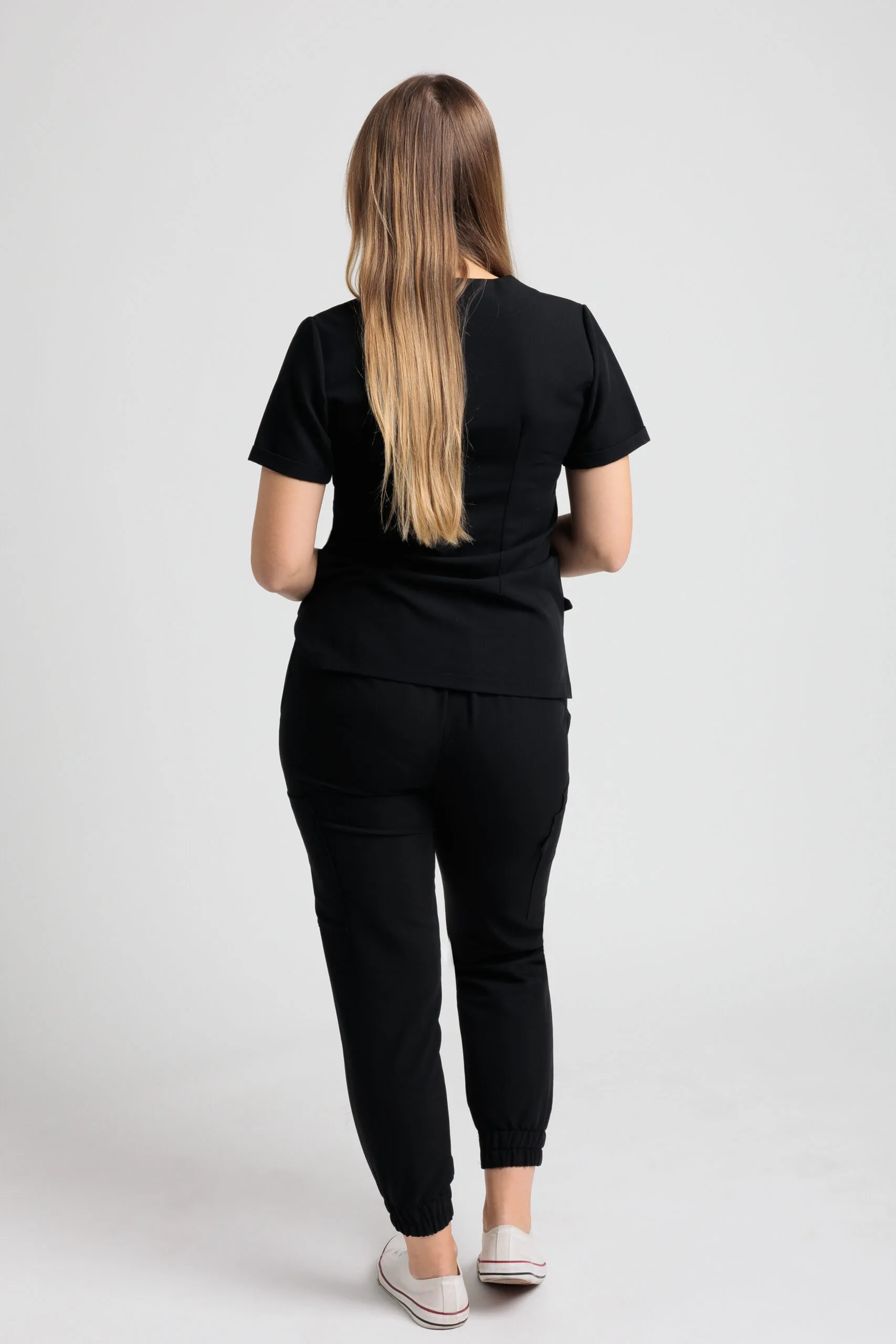 Scrubs Damski PREMIUM Intense Black